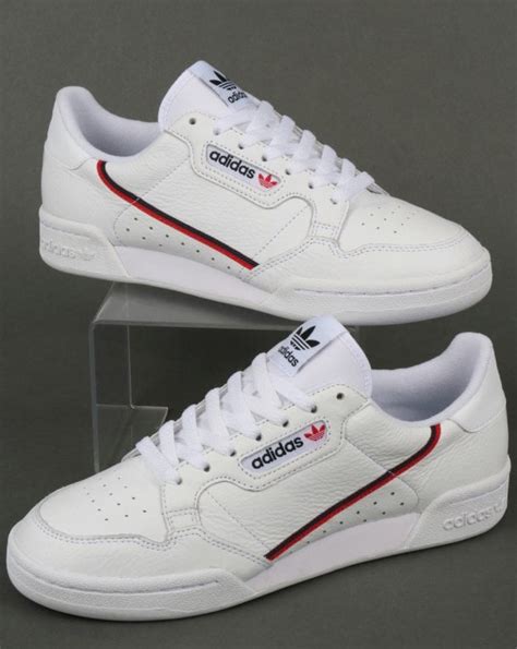 adidas continental 80 damen weiß rot|Adidas continental 80 men's.